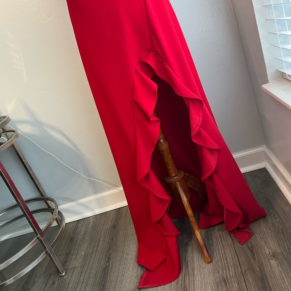 Red cha cha dress - Picture 3 of 5